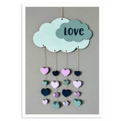 Artemio kit movil madera para decorar 14003684 nube love ARTEMIO Oferta CENTROARTESANO