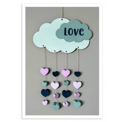 Artemio kit movil madera para decorar 14003684 nube love ARTEMIO Oferta CENTROARTESANO