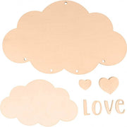 Artemio kit movil madera para decorar 14003684 nube love ARTEMIO Oferta CENTROARTESANO