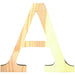 Artemio letra madera grande A 14001107 ARTEMIO Oferta CENTROARTESANO