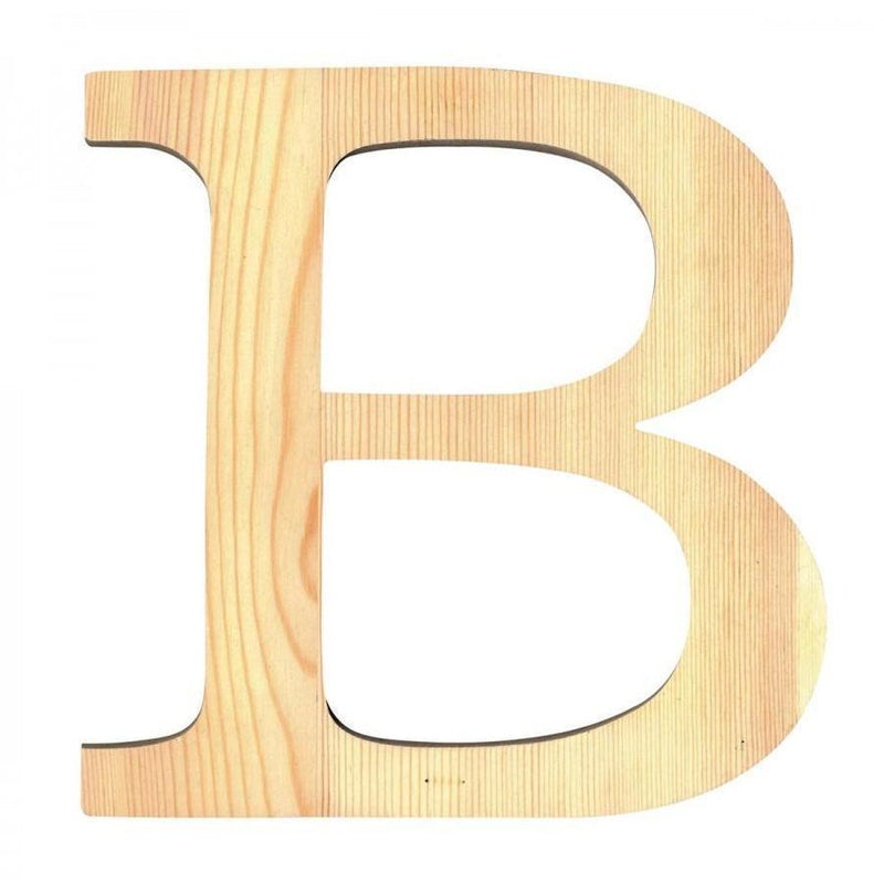 Artemio letra madera grande B 14001108 ARTEMIO Oferta CENTROARTESANO