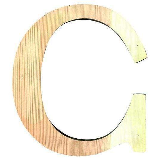 Artemio letra madera grande C 14001109 ARTEMIO Oferta CENTROARTESANO