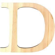 Letras de madera decorativas pequeñas letras y números de madera