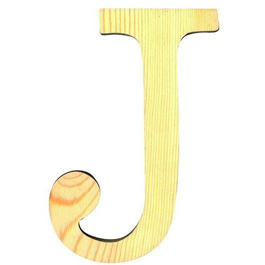 Artemio letra madera grande J 14001116 ARTEMIO Oferta CENTROARTESANO