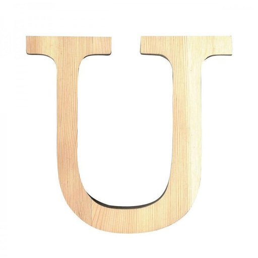 Artemio letra madera grande U 14001127 ARTEMIO Oferta CENTROARTESANO