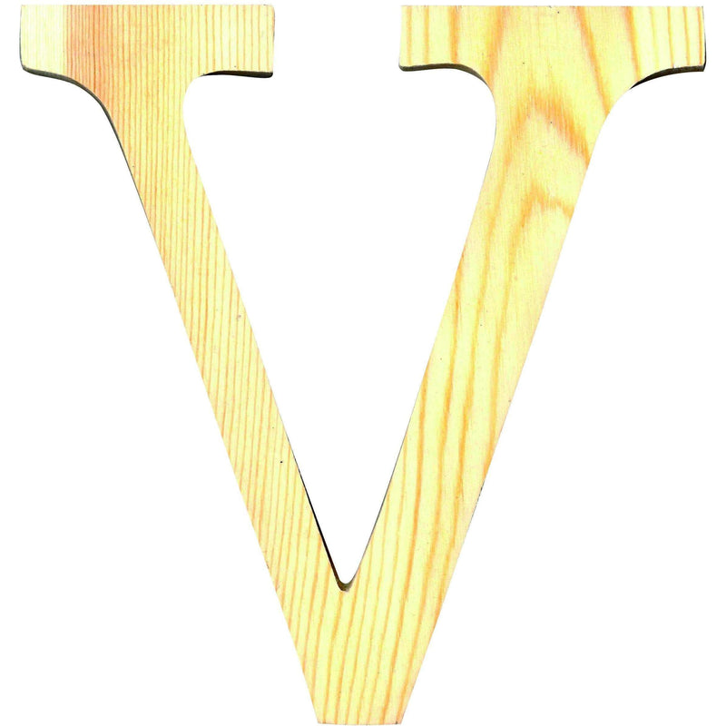 Artemio letra madera grande V 14001128 ARTEMIO Oferta CENTROARTESANO