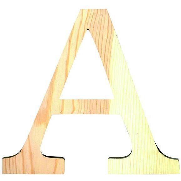 Artemio letra madera peque±a A 14001081 ARTEMIO Oferta CENTROARTESANO