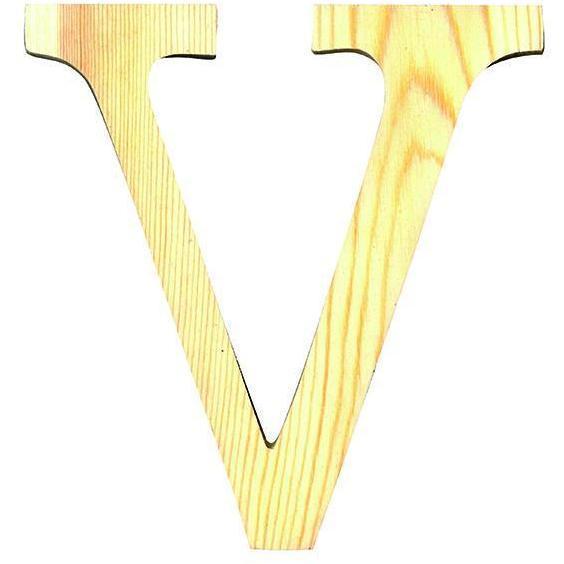 Artemio letra madera peque±a V 14001102 ARTEMIO Oferta CENTROARTESANO