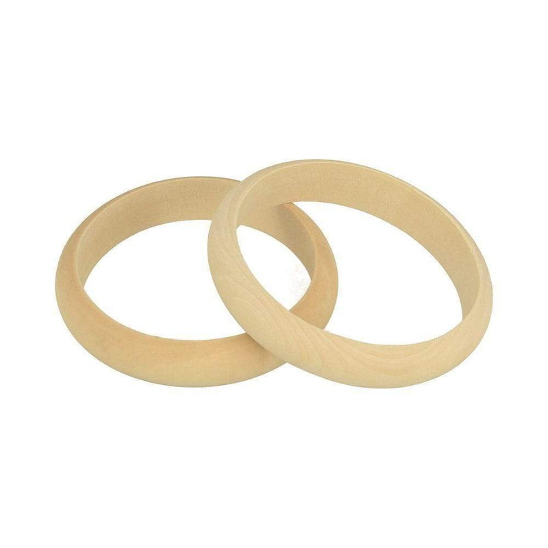 Artemio Lucy madera brazalete redondo 15mm 2p 21005051 ARTEMIO Oferta CENTROARTESANO