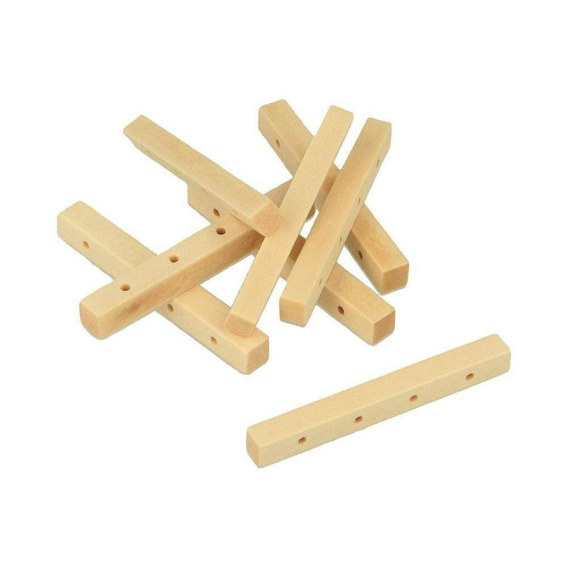 Artemio Lucy madera rectagulo 4 hilos 44.8x5.2mm 8pc 21005029. ARTEMIO Oferta CENTROARTESANO