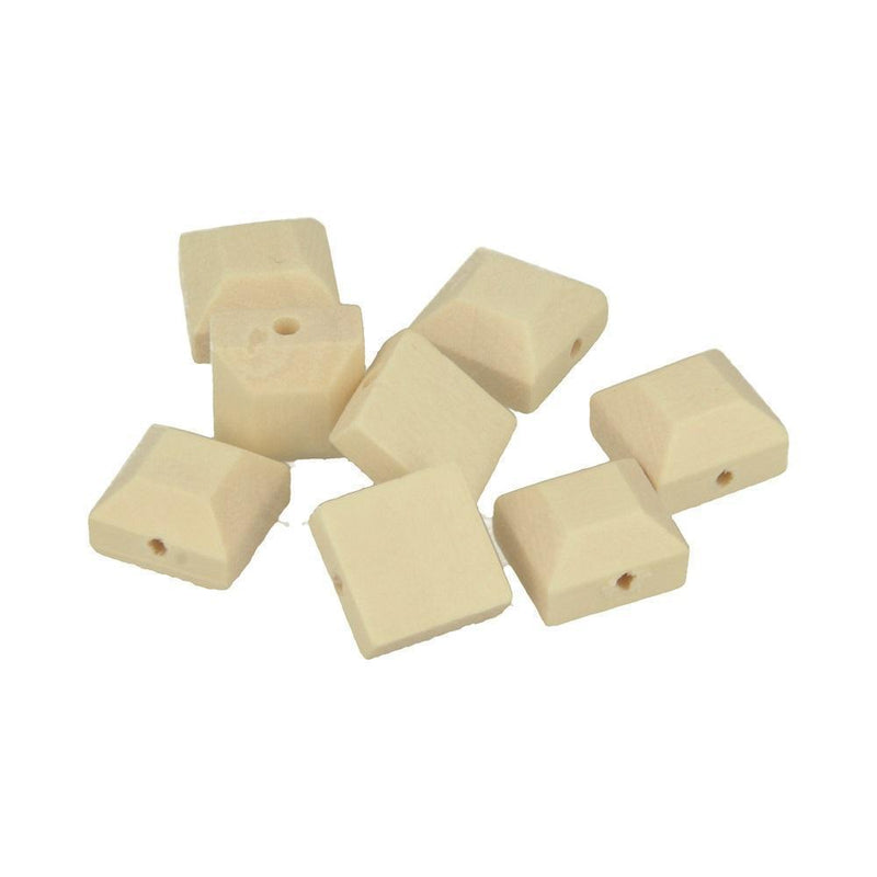 Artemio Lucy perla madera cabochon square 12x12x5,5mm 8pc 21005016 ARTEMIO Oferta CENTROARTESANO