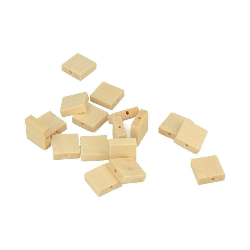 Artemio Lucy perla madera cuadrado 15x4.7mm 30pc 21005021 ARTEMIO Oferta CENTROARTESANO