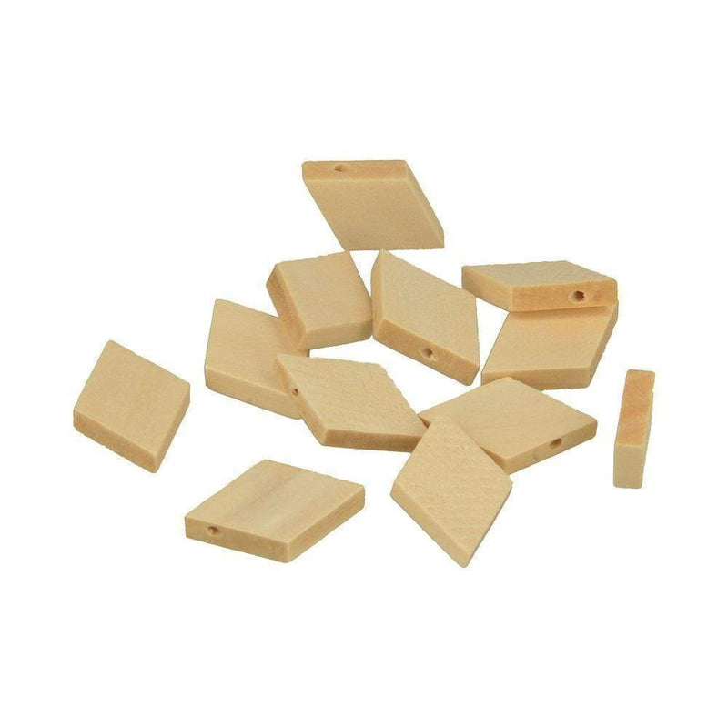 Artemio Lucy perla madera rombo 29x19.5mm 12pc 21005040 ARTEMIO Oferta CENTROARTESANO
