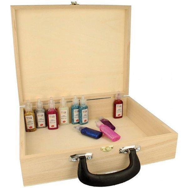 Artemio maletin madera 33x27x9cm ARTEMIO Oferta CENTROARTESANO