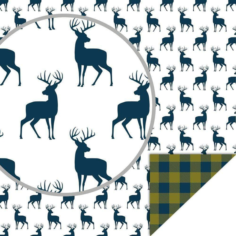 artemio papel 30x30 11002398 ecossais stags white ARTEMIO Oferta CENTROARTESANO