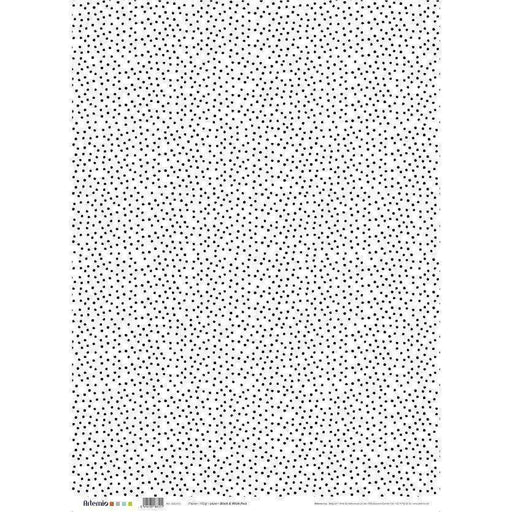 Artemio Papel regalo blanco y negro puntos 70x50cm ARTEMIO Oferta CENTROARTESANO