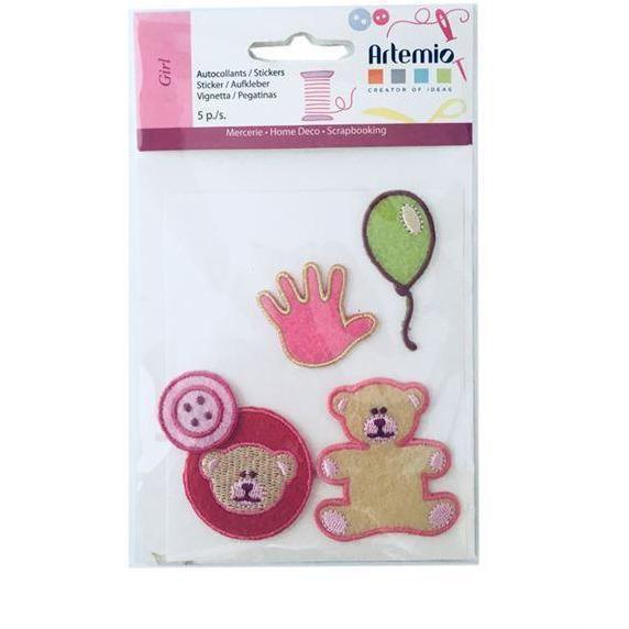 Artemio parches bordado niña 13063003 ARTEMIO Oferta CENTROARTESANO
