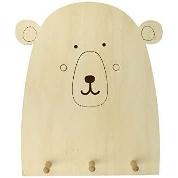 Artemio Percha decorativa con forma de cabeza de oso 3 pomos 14002431 ARTEMIO Oferta CENTROARTESANO