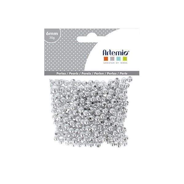 Artemio Perlas 30g plata 6mm 11060499 ARTEMIO Oferta CENTROARTESANO