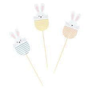 Artemio pinchos decoraticos 12und rabbits easter 14030177 ARTEMIO Oferta CENTROARTESANO