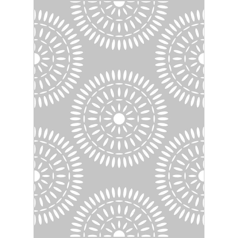 Artemio plantilla A4 15050036 blue ethnic rosette ARTEMIO Oferta CENTROARTESANO