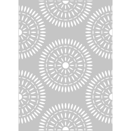 Artemio plantilla A4 15050036 blue ethnic rosette ARTEMIO Oferta CENTROARTESANO