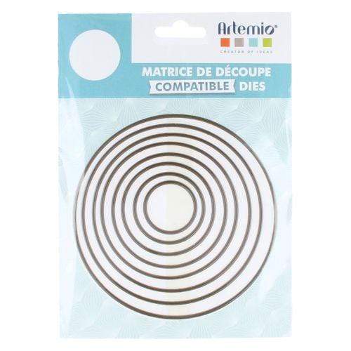 Artemio plantilla de corte 18050075 circulo desde30mm hasta120mm ARTEMIO Oferta CENTROARTESANO