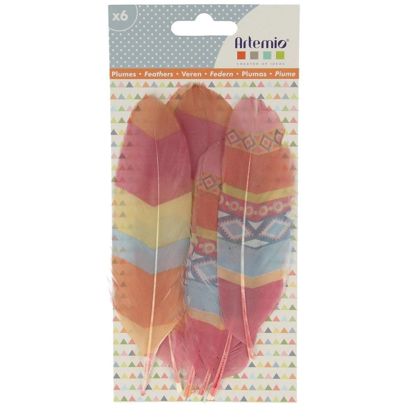 artemio plumas 6ud 13030125 totem ARTEMIO Oferta CENTROARTESANO