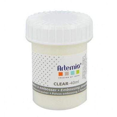 Artemio polvo embossing 40ml 10005120 clear ARTEMIO Oferta CENTROARTESANO