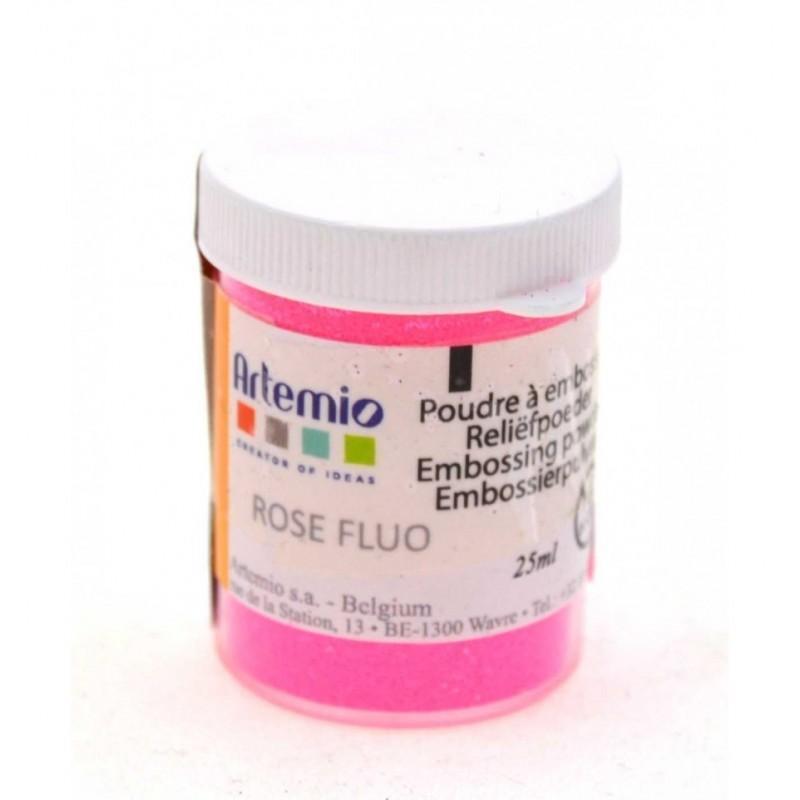 Artemio polvo embossing VIPO28 rose fluo ARTEMIO Oferta CENTROARTESANO