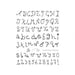 Artemio sello silicona abecedario 10001161 ARTEMIO Oferta CENTROARTESANO
