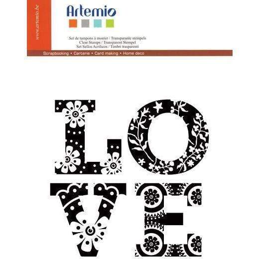 Artemio sello silicona mini LOVE 10020071 ARTEMIO Oferta CENTROARTESANO