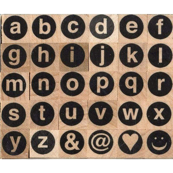 Artemio sellos de madera alfabeto min·sculas invertido ARTA63 ARTEMIO Oferta CENTROARTESANO
