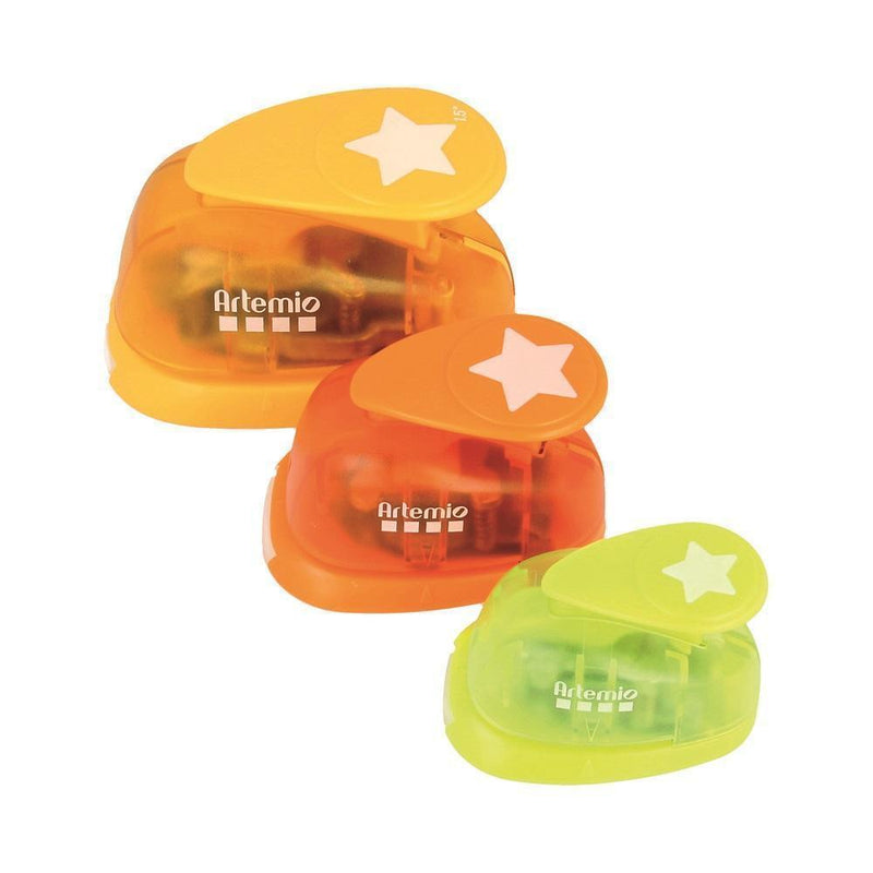 Artemio set 3 perforadoras estrella 10003089 ARTEMIO Oferta CENTROARTESANO