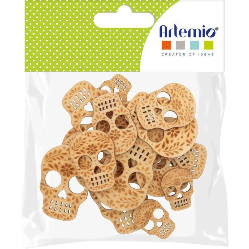 Artemio bois crâne silhouette viva la vida 30ud 14003208