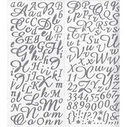 Artemio stickers abecedario 177p gliter plata 11004049 ARTEMIO Oferta CENTROARTESANO