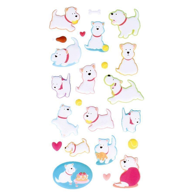 Artemio stickers adhesivos family friends 21006031 perro blanco ARTEMIO Oferta CENTROARTESANO