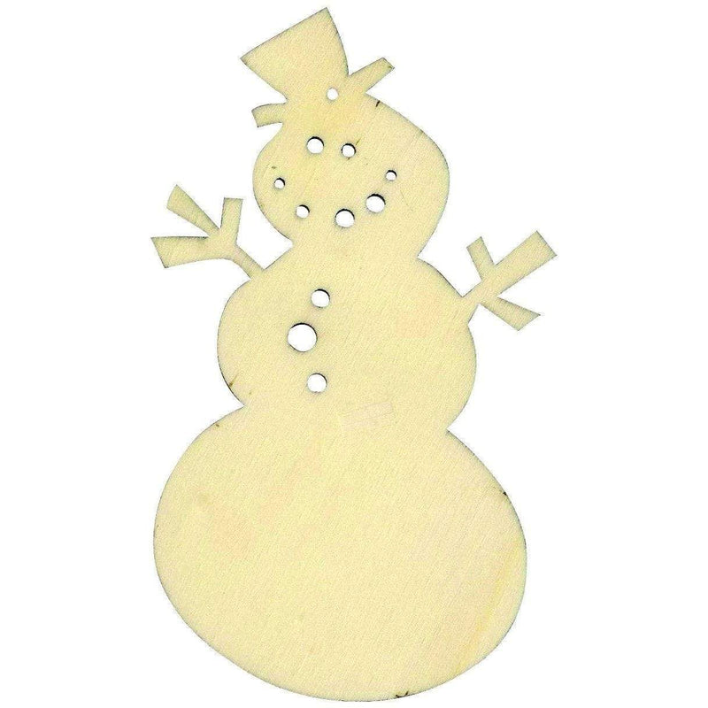 Artemio wood 3 snowmen 10cm ARTEMIO Oferta CENTROARTESANO