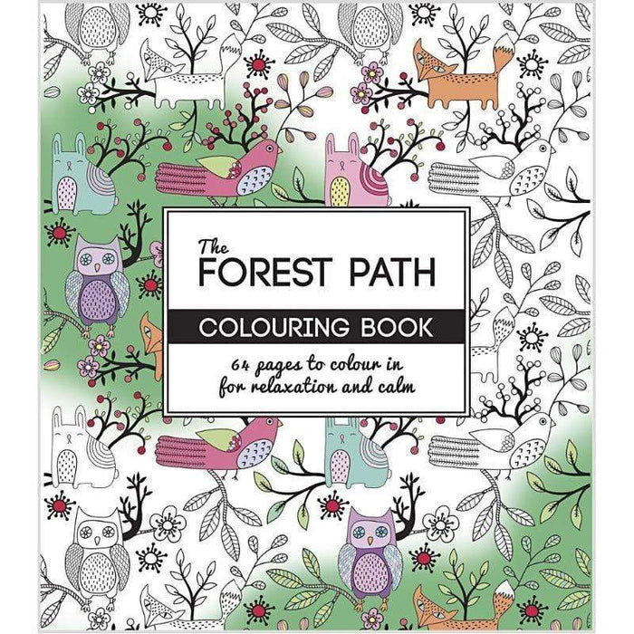 Coloring book The forest Path