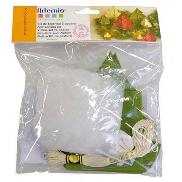 Kit fieltro costura abeto verde ARTEMIO Oferta CENTROARTESANO