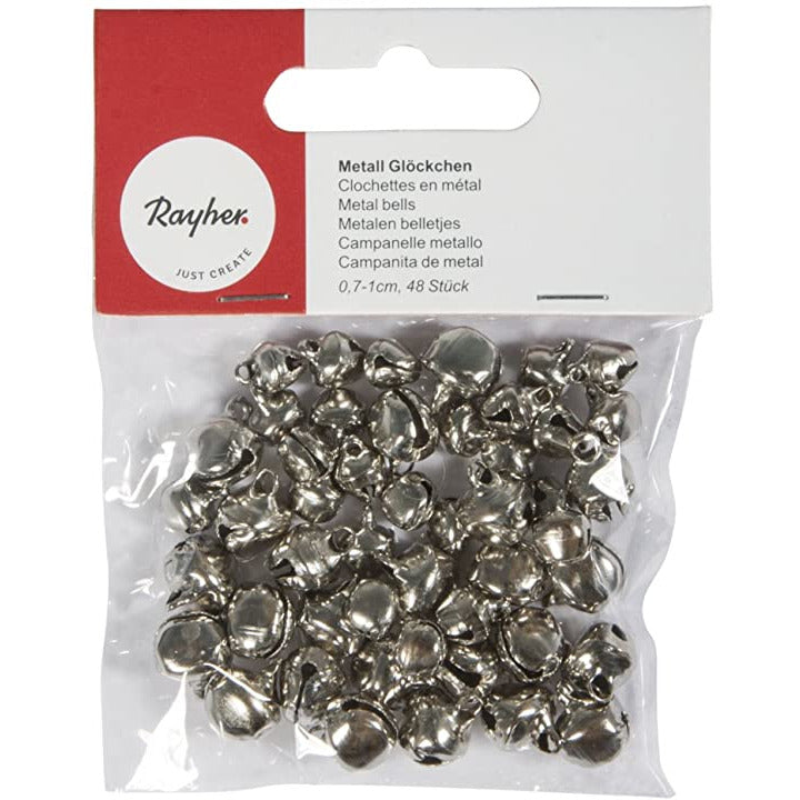 Rayher set cascabeles plateados de 0,7mm48u ARTEMIO Oferta CENTROARTESANO