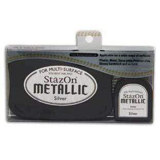 Stazon metallic plata ARTEMIO Oferta CENTROARTESANO