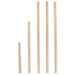 Rayher 5 bastones madera para macrame 54024000 ARTEMIO CENTROARTESANO