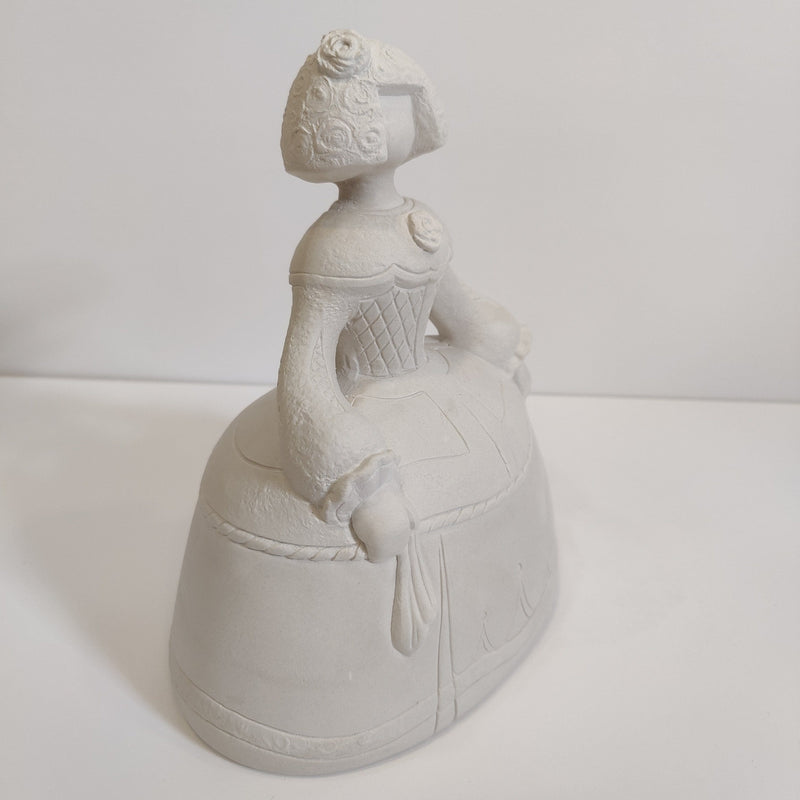 figura escayola 322 Menina 20x25 ARTESANIA SOL Y MAR CENTROARTESANO