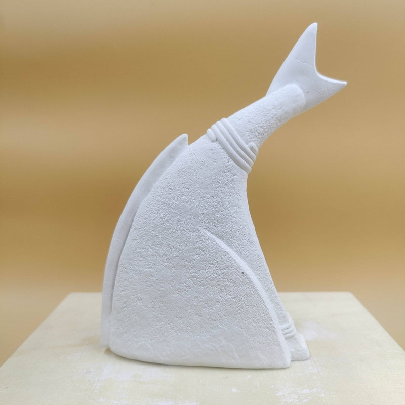 Figura escayola 619 21x13cm Gato moderno ARTESANIA SOL Y MAR CENTROARTESANO