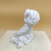 Figura escayola 659 12x15cm Niña con globo ARTESANIA SOL Y MAR CENTROARTESANO