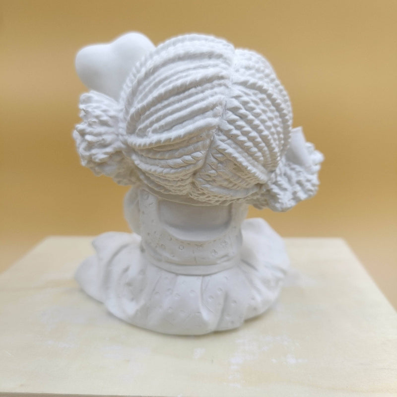 Figura escayola 659 12x15cm Niña con globo ARTESANIA SOL Y MAR CENTROARTESANO