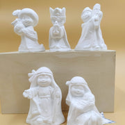 figura escayola N-192 Nacimiento hebreo infantil 5 piezas 11cm ARTESANIA SOL Y MAR CENTROARTESANO