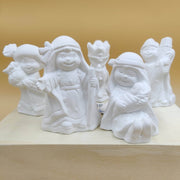 figura escayola N-192 Nacimiento hebreo infantil 5 piezas 11cm ARTESANIA SOL Y MAR CENTROARTESANO