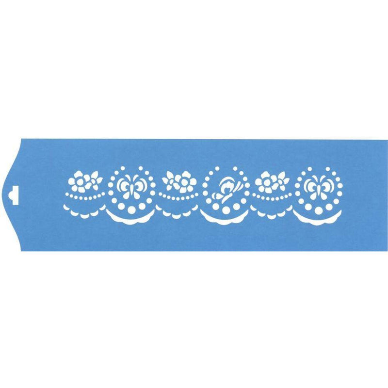 Artis decor stencil 28.5x8.4cm steex-019 lace
